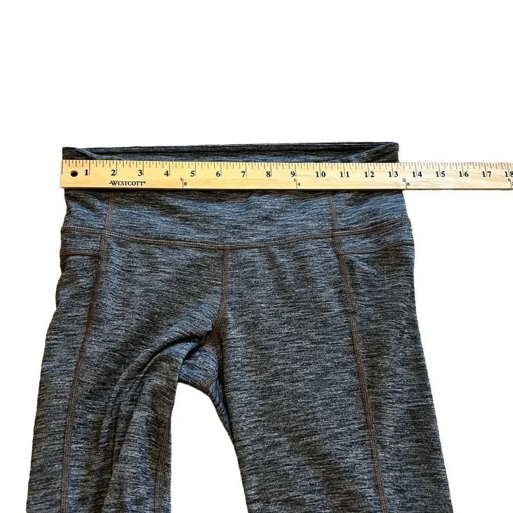 Athleta Grey Leggings with Slightly Flared Legs. Size Small. Great Condition!!